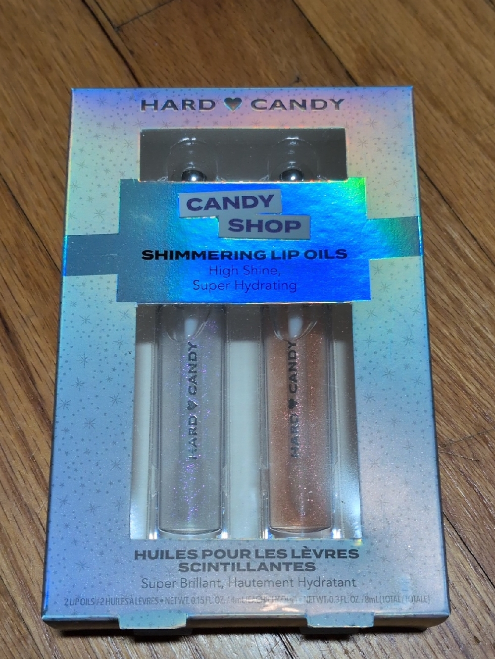 Hard Candy Candy Shop Shimmering Lip Oils - Silver & Gold Sparkle